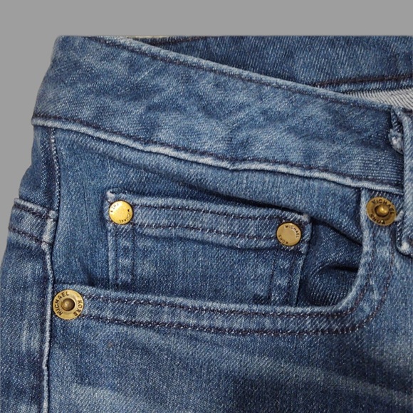 Michael Kors Slit Wide Leg Jeans, Size 4 - Picture 4 of 9